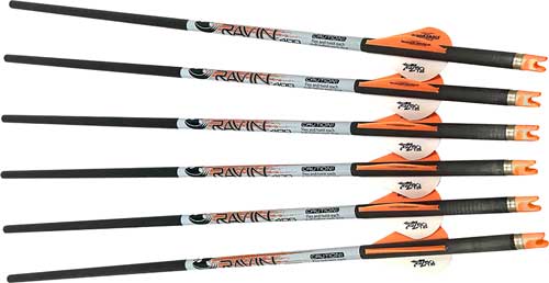 Ravin Xbow Arrow Premium - Carbon W/2" Vane .001" 6pk* Ravin Crossbows