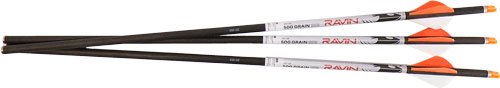 Ravin Xbow Arrow Premium Match - Grade 500gr Lighted .001" 3pk Ravin Crossbows