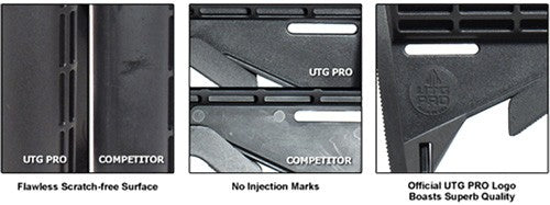 Utg Stock Assembly Ar-15 Black - 6 Position Mil-spec UTG