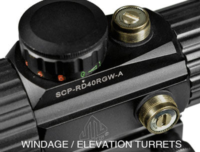 Utg Red Dot 4.0 Moa Dot 38mm - With Integral Mount UTG