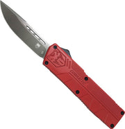 Cobratec Lightweight Otf - Red 3.25" Drop Point Cobratec Knives