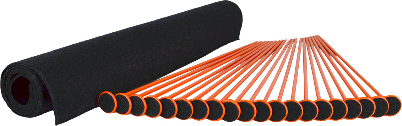 Gss Medium Rifle Rod Kit 20org - Rifle Rods .22 Cal 19"x30" Gun Storage Solutions