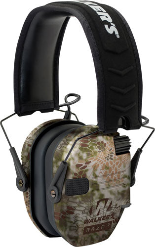 Walkers Muff Electronic Razor - Slim Tactical 23db Kryptek Walkers