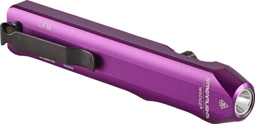 Streamlight Wedge Carry Light - White Edc Purple W/pocket Clip Streamlight