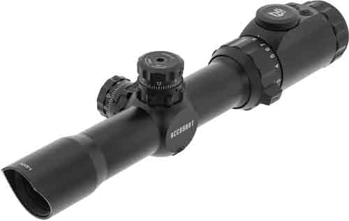 Utg Scope 1-8x28 30mm Mrc/ie - Bg4 Reticle W/accu-sync Rings UTG