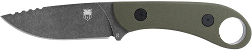Cobratec D2 Skinner 3.75" Full - Tang Od Green G10 W/kydex Shth Cobratec Knives