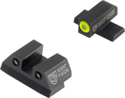Night Fision Tritium Yellowdot - Square Rear Sig #8f/#8r Set Night Fision