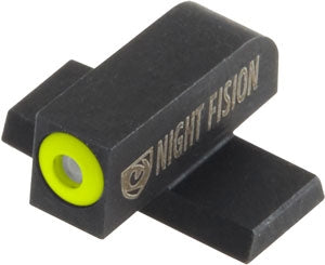 Night Fision Tritium Yellowdot - Square Rear Sig #8f/#8r Set Night Fision