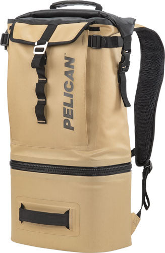 Pelican Soft Cooler Backpack - Compression Molded Coyote Pelican