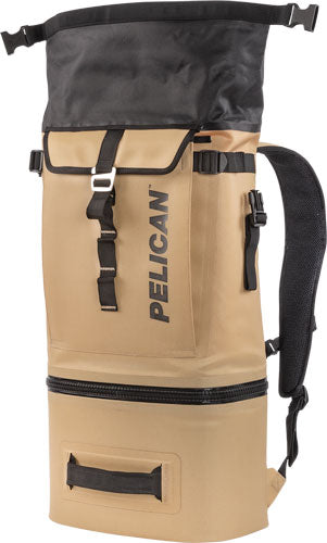Pelican Soft Cooler Backpack - Compression Molded Coyote Pelican