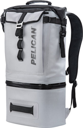 Pelican Soft Cooler Backpack - Compression Molded Grey Pelican