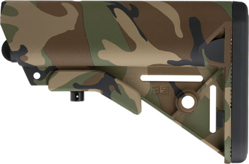 B5 Systems Sopmod Stock - Mil-spec Woodland B5 Systems
