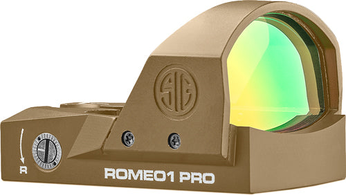 Sig Optics Reflex Sight Romeo1 - Pro 6moa 1x30 Steel Shroud Fde Sig