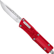 Cobratec Small Sidwinder Otf - Red 2.5" Drop Point Cobratec Knives