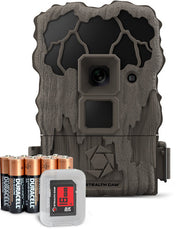 Stealth Cam Trail Camera Quick - Set 20mp/720 Batt/card No-glo Stealth Cam