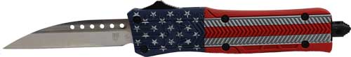 Cobratec Small Ctk1 Otf - Usa R/w/b 2.75" Wharncliffe Cobratec Knives
