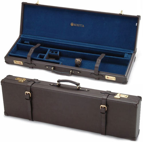 Beretta Luggage Case For O/u - Shotguns Leather Brown Beretta