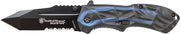 S&w Knife Black Ops 3rd Gen. - Blue Handle Magic Assist Smith & Wesson