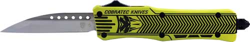 Cobratec Small Ctk1 Otf - Yellow 2.75" Wharncliffe Cobratec Knives