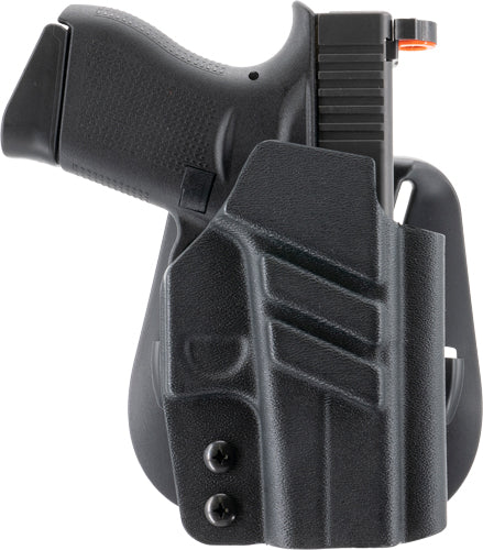 1791 Kydex Owb Paddle Hol Mult - -fit Rh For Glock 43/43x Black 1791 Gunleather