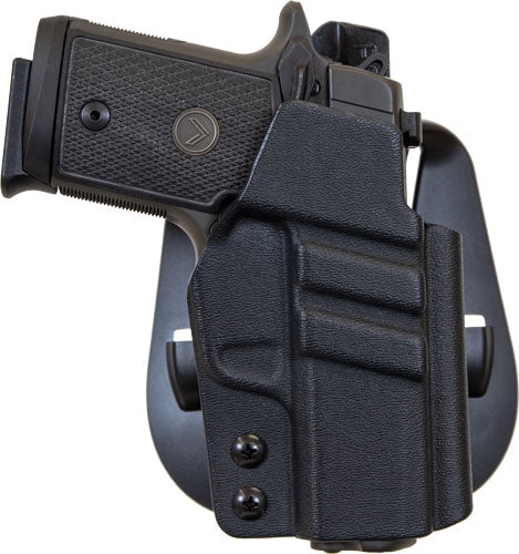 1791 Kydex Owb Paddle Hol Mult - -fit Rh Sig P365 Black 1791 Gunleather