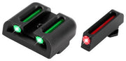 Truglo Sight Set Fiber Optic - For Glock .45/10mm Set Truglo