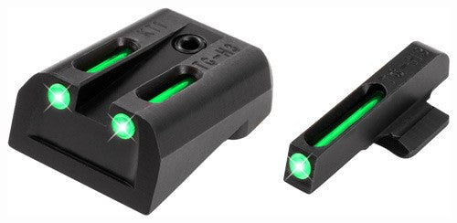 Truglo Sight Set Kimber Pistol - Tritium/fiber Optic Green Truglo