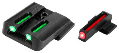 Truglo Sight Set Fiber Optic - S&w M&p Set Truglo