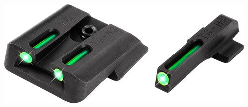 Truglo Sight Set S&w M&p - Tritium/fiber Optic Green Truglo