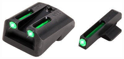 Truglo Sight Set 1911 3" - .45acp Tritium/fiber Opt. Grn Truglo