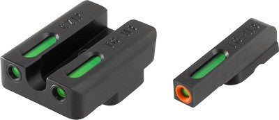 Truglo Sight Set Cz 75 Series - Tfx Pro Green/orange Outline Truglo