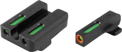 Truglo Sight Set Sf Xd/xdm/xds - Tfx Pro Green/orange Outline Truglo