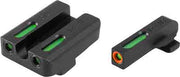 Truglo Sight Set Sf Xd/xdm/xds - Tfx Pro Green/orange Outline Truglo