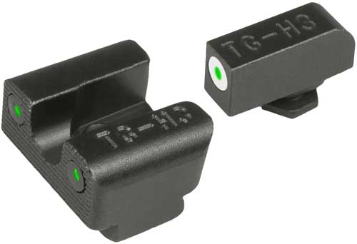 Truglo Sight Set For Glock 42/ - 43 Tritium Pro White W/u-notch Truglo