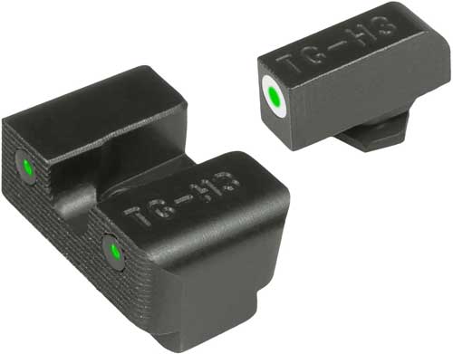 Truglo Sight Set For Glock Low - Tritium Pro White W/ U-notch Truglo
