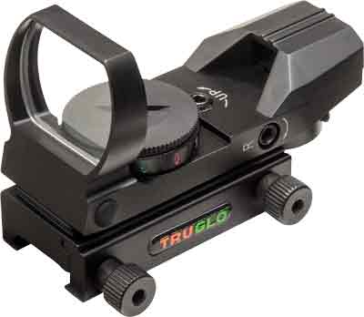 Truglo Panoramic Sight - 4-reticle Red/green Black Truglo