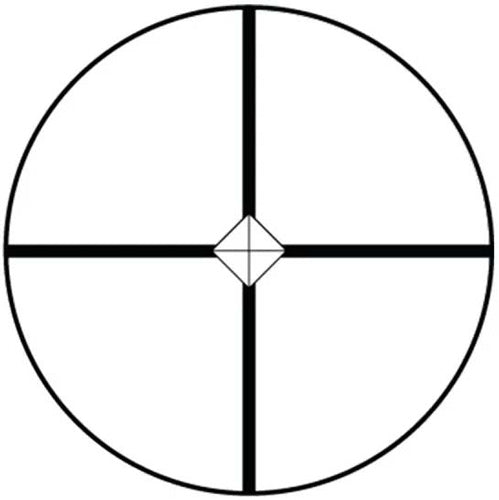 Truglo Scope 4x32mm Shotgun/ - Rimfire Diamond Retcl Black Truglo