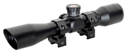 Truglo Tru-brite 4x32mm Scope - Tactical Mil-dot W/rings Black Truglo