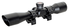 Truglo Tru-brite 4x32mm Scope - Tactical Mil-dot W/rings Black Truglo