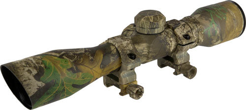 Truglo Crossbow Scope 4x32 - Camo With Rings Truglo