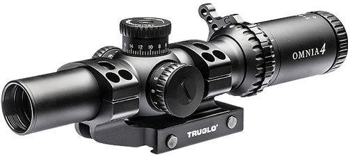 Truglo Omnia 1-6x24mm Scope - 30mm Tube Ir Sp W/1pc Mount Do Truglo