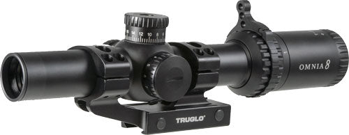 Truglo Omnia 1-8x24mm Scope - 30mm Tube Ir Sp W/1pc Mount Do Truglo