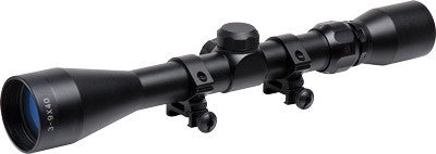 Truglo Scope Trushot 3-9x40mm - Duplex W/weaver Rings Black Truglo