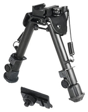 Utg Bipod Tactical Op 5.9-7.3" - Picatinny Mount W/stud Adapter UTG