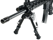 Utg Bipod Tactical Op 5.9-7.3" - Picatinny Mount W/stud Adapter UTG