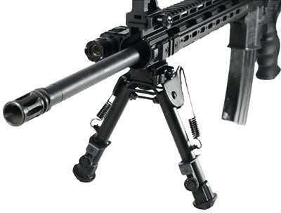 Utg Bipod Tactical Op 5.9-7.3" - Picatinny Mount W/stud Adapter UTG