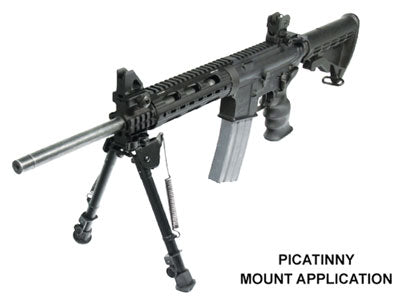 Utg Bipod Tactical Op 8-12.4" - Picatinny Mount W/stud Adapter UTG