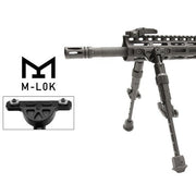 Utg Bipod Recon Flex M-lok - Matte Blk Center H 5.7"-8" UTG