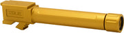 True Precision Threaded Barrel - Gold Tin For G19 True Precision