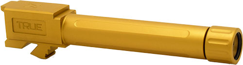 True Precision Threaded Barrel - Gold Tin For G19 True Precision